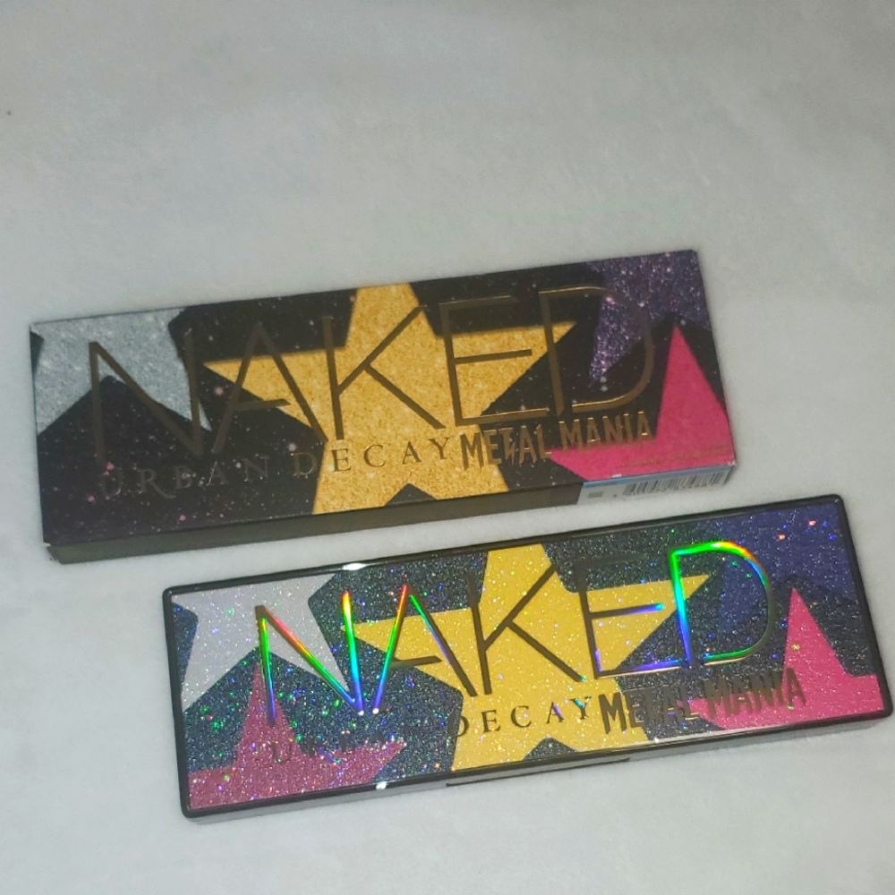 NIB Urban Decay Naked METAL MANIA Eyeshadow Palette - Picture 2 of 11